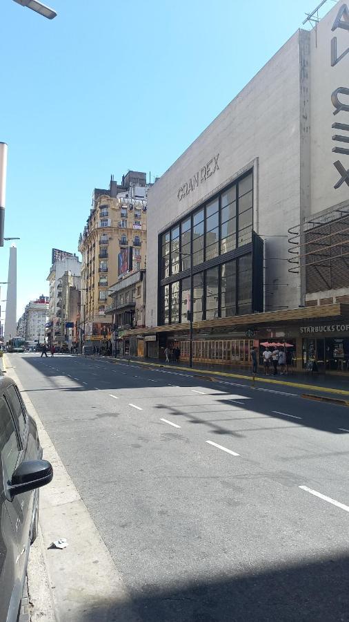 Que Mejor Vista Del Obelisco Piso A La Calle Corrientes Buenos Aires Exterior foto
